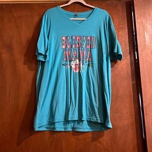 Boutique blessed mama T-shirt